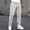 #Beige, variant on DPTALR Men's Solid Color Multi Pocket Drawstring Outdoor Casual Workwear Pants,Dark Gray,Big and Tall Men S