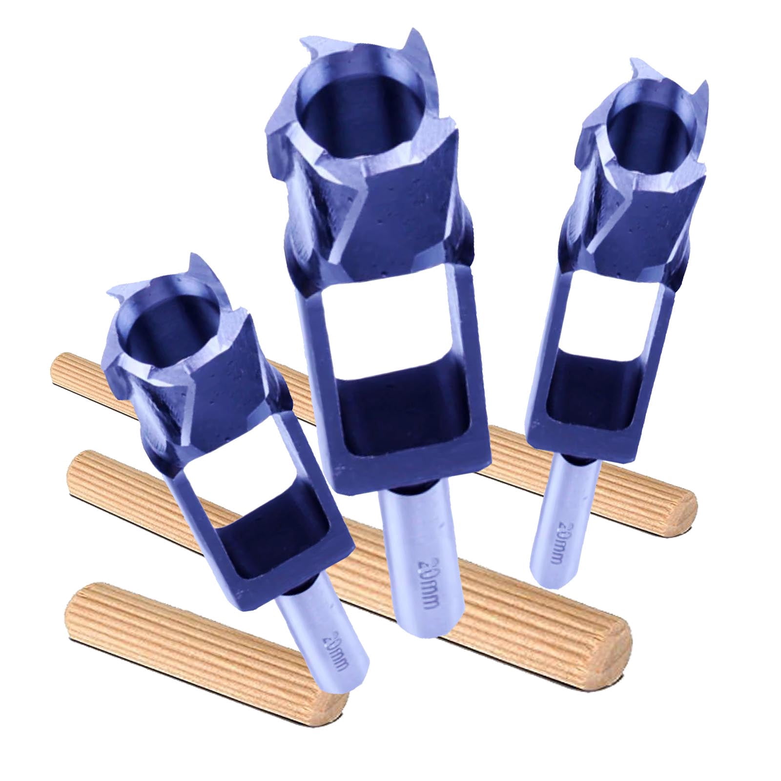 Max-Craft Tenon Dowel Plug Cutter Drill Bit Plug Maker Wood Cutter 3/8 inch