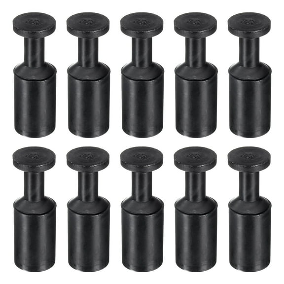 25Pack 5/8"(16mm) Tube OD Push-to-Connect Fittings Plug, Cap Style Pneumatic Blanking Plugs, Leak-Proof Air Push Connectors for Compressed Air Systems