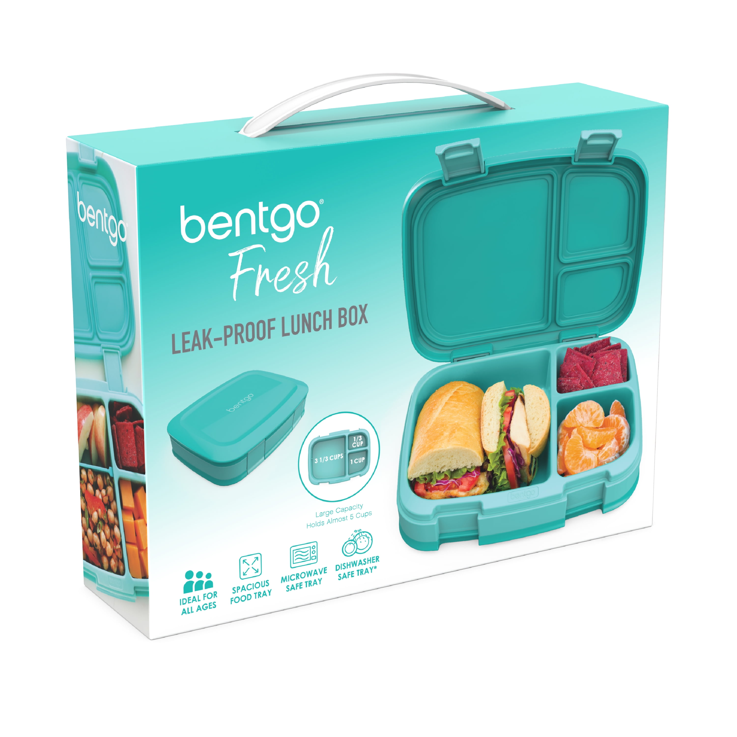  Bentgo Fresh (Aqua) – Leak-Proof & Versatile 4