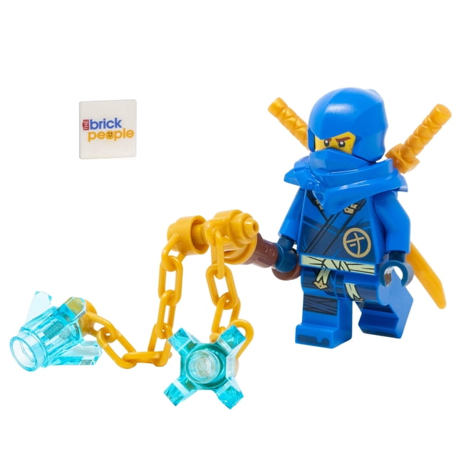 Minifigura LEGO Ninjago Jay Dragons Rising con nunchuks