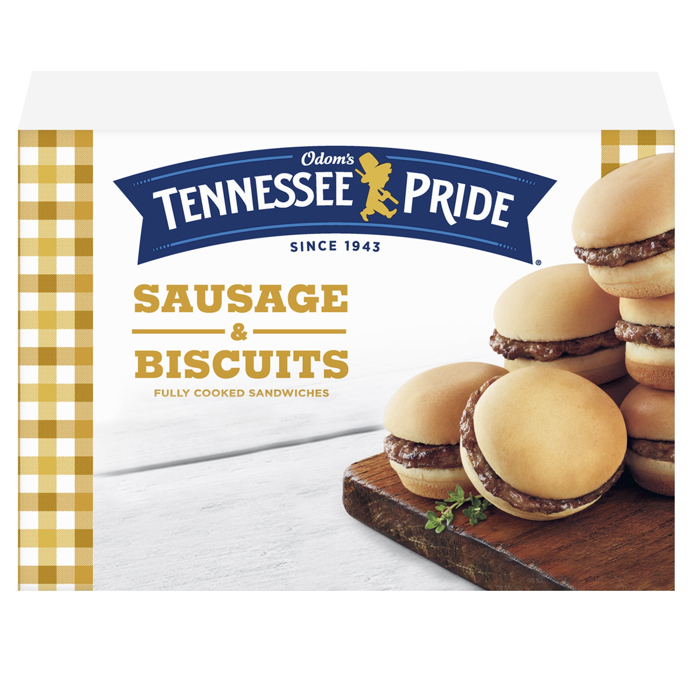 Odom's Tennessee Pride Sausage & Biscuits, 24 Ct (Frozen)