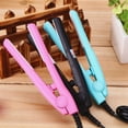 thumbnail image 5 of HHGBAD Portable Ceramic Hair Straightener - Mini Travel Size, Suitable for All Hair Types, Infrared Heat, No Damage, 5 of 5