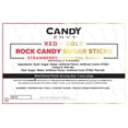 thumbnail image 7 of Candy Envy Gold & Red Rock Candy Sugar Sticks, 12 Count, Indiv. Wrapped, 7 of 7