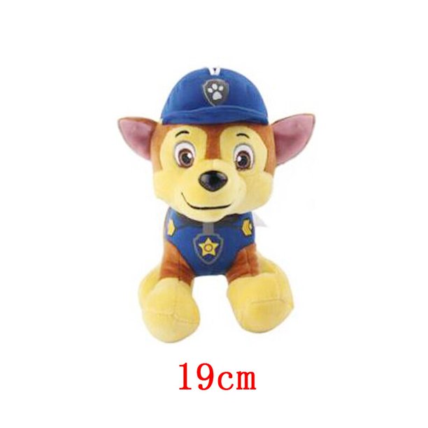 Figuras de acción de la patrulla canina, figuras de acción de la patrulla canina, Ryder, Marshal, Zuma, Everest, modelo de dibujos animados, dos posturas, juguete de felpa, Gif Fivean Peluches