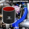 thumbnail image 2 of Unique Bargains 2.48' ID 2.99' Length Straight Silicone Reducer Hose Coupler Intercooler Tube Black for Car, 2 of 6