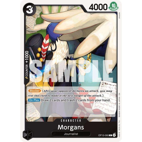 One Piece Carrying On His Will Common Morgans OP13-093
