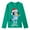 Green / bluey, variant on Bluey Christmas Matching Family Long Sleeve T-Shirt Toddler to Big Kid