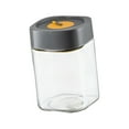 thumbnail image 3 of deevoka Airtight Food Jar Dustproof Reusable with Lid Glass Jar for Candy Nuts 1000ml, 3 of 9