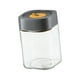 thumbnail image 3 of Frasco de vidrio, frasco hermético, recipiente para kimchi, frasco para encurtidos, apilable, contenedor de té, para gris 1000ml, 3 of 9