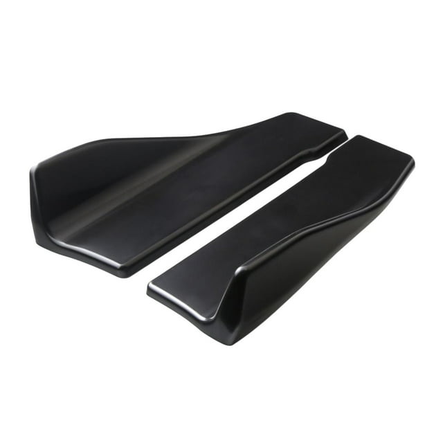 Difusor Del Divisor Del ángulo Del Labio Trasero Del Alerón Del Parachoques Del Coche Modificado Antichoque 2pcs shamjiam Deflectores traseros de parachoques universales