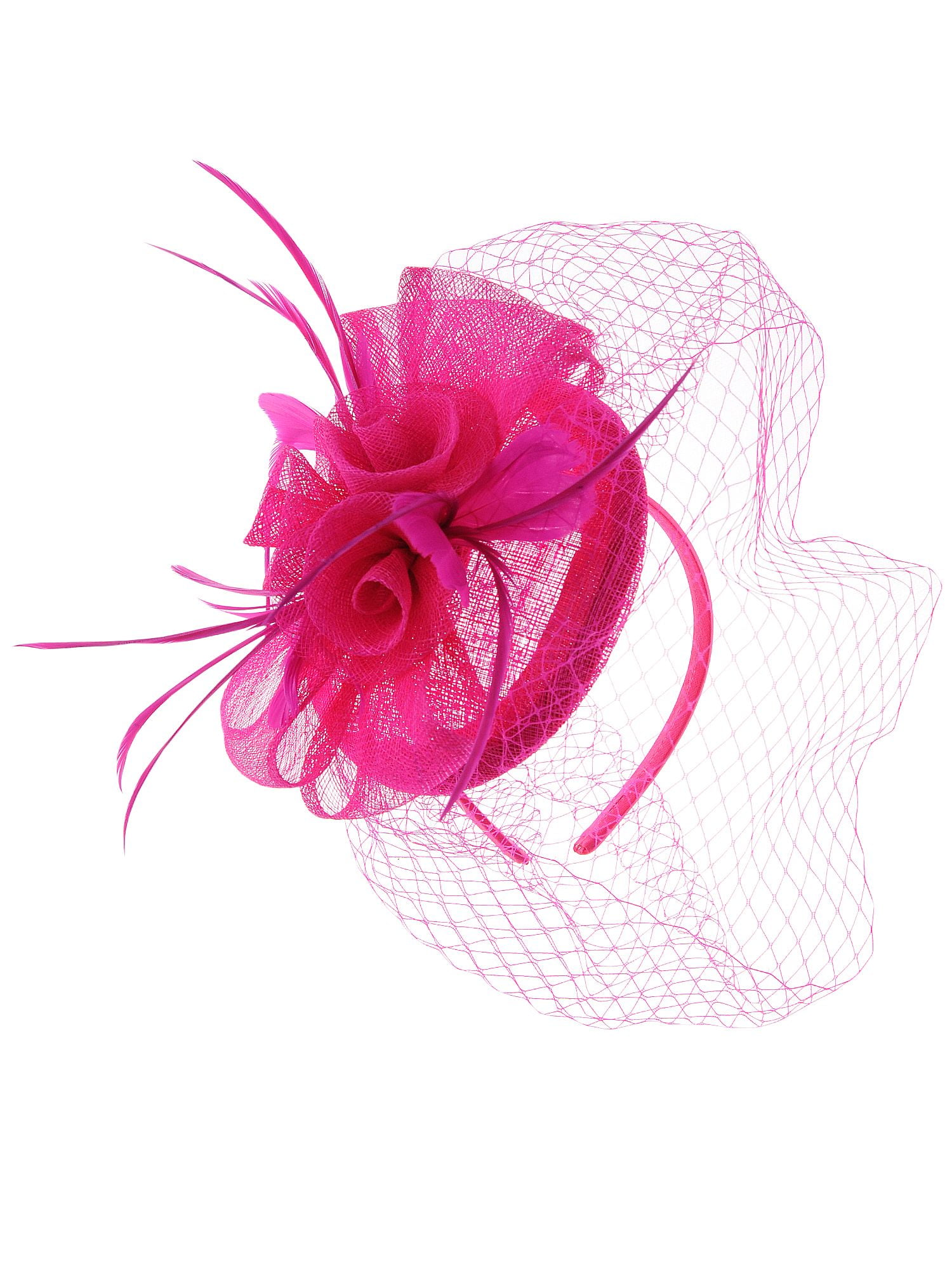pink fascinator accessorize
