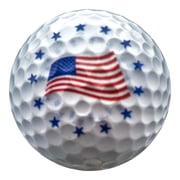 GBM Golf American Flag Golf Ball Assortment – 12 Designs – 12 Pack Patriotic Set
