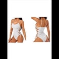 thumbnail image 3 of Traje de Baño de una Pieza para Mujer Traje de Baño de una Pieza con Abertura Alta para Mujer Traje de Baño de una Pieza M, 3 of 6