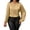Gold [Mix & Save More] [Summer Savings], variant on Women's Casual Long Sleeve Turn Down Collar Button Up Blouse Shirt Top Loose Fit Solid Color Work Office Basic | CSEONE,Gold L