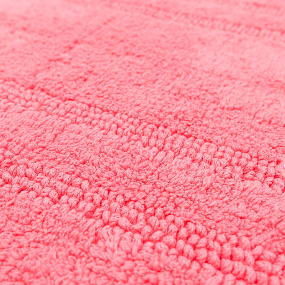Mohawk Home Cotton Reversible Bath Mat, Fiesta Coral Rose, 24" x 60"