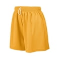 thumbnail image 1 of PantalÃ³n corto de malla absorbente para niÃ±a ORO M Ropa deportiva Augusta 961, 1 of 1