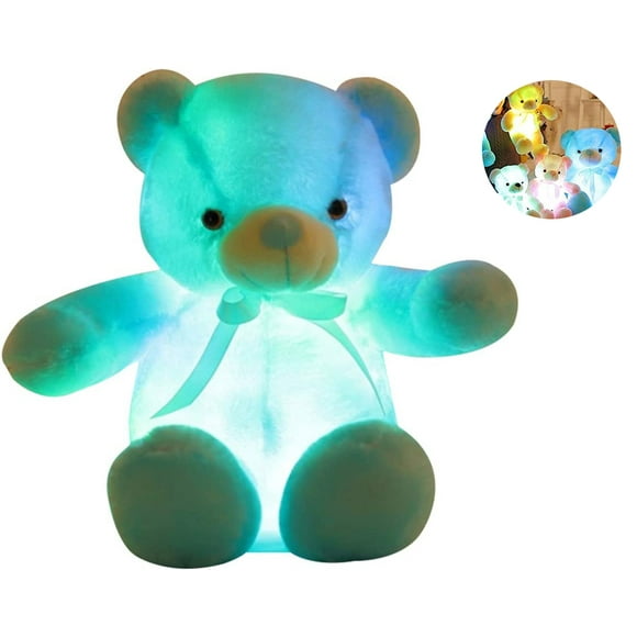 LED teddy bear, plush toy, colorful, luminous toys for children and adults, birthday gift