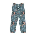 thumbnail image 6 of Uemuo Dachshund Dog Puppy Pattern Men's Wide Leg Palazzo Lounge Pants with Pockets Light Weight Loose Comfy Casual Pajama Pants-Medium, 6 of 9