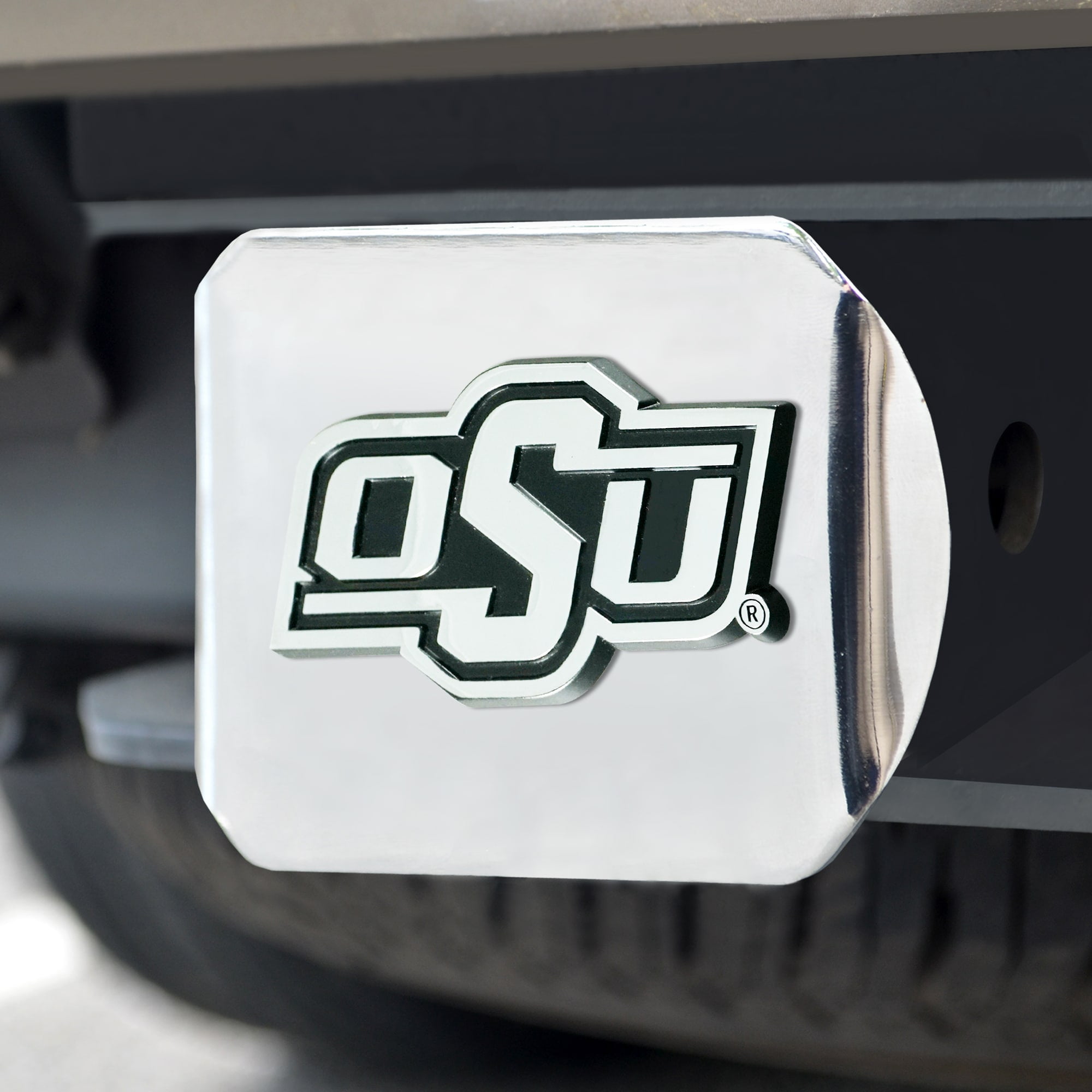 Oklahoma State Cowboys Plastic Hitch Cover Class III