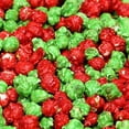 thumbnail image 2 of Holiday Red & Green Popcorn by It's Delish, 8 Oz Bulk Bag  Bulk Gourmet Air Popped Pop Corn Snack - Fruity Christmas Themed Candy Confetti  Parties, Buffet, Events  Gluten Free, Vegan, Kosher, 2 of 5