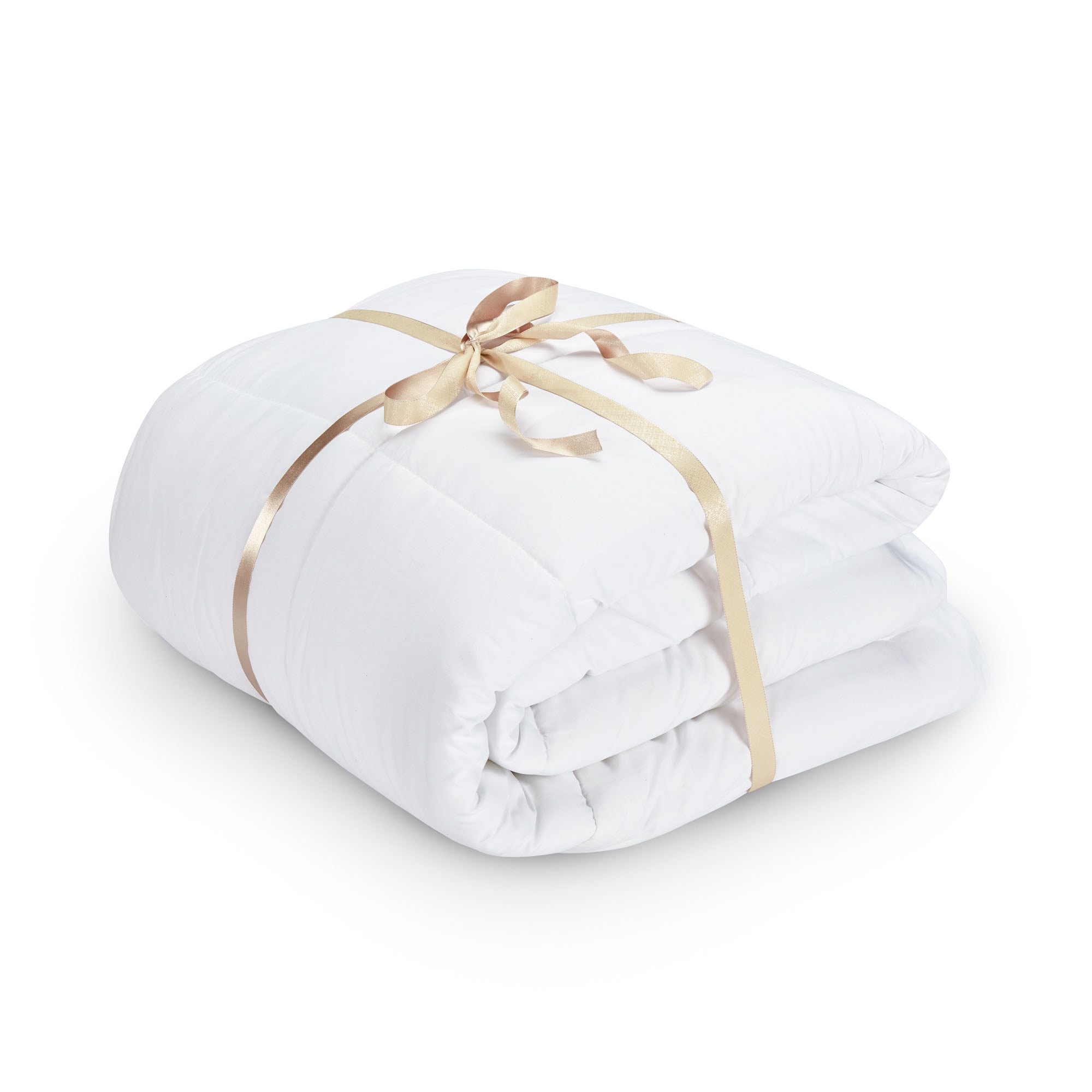Clara Clark All Season Down Alternative Comforter, Queen, White, Luxury Soft Duvet Insert