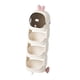 thumbnail image 5 of Carrito de almacenamiento, carrito rodante, cesta multiusos para frutas y verduras, estantería móvil 4 niveles, 5 of 9