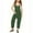 Army Green, variant on ZZwxWA Girl's V Neck Sleeveless Jumpsuits Spaghetti Straps Harem Long Pants Rompers with Pockets