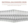 thumbnail image 6 of RUNROTOO Hammock Chair Spring Set Galvanized Iron For Home Installation Garden 1 Set 8.7X1.8X1.8In Silver, 6 of 8