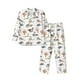 thumbnail image 1 of Balery Snake Pijama para Hombre de Dos Piezas con Manga Larga, Conjunto de Dormir y Descanso Suave con Bolsillos-Large, 1 of 7