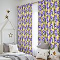 thumbnail image 5 of Blackout Kids Curtains,Pioneer Flower Floral Print Pattern Childrens Insulated Curtains Set Of 2,Bedroom Essentials,Toddler Room Decor 52"x84", 5 of 5