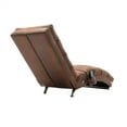 thumbnail image 4 of INCLAKE Modern Linen Recliner 2 Intensity Levels Lounge Sofa, Coffee, 4 of 7