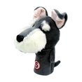 thumbnail image 1 of Casco para palos para golf, funda protectora de hierro para golf Casco de dibujos animados, funda para gorra de animales Funda para palos para golf Funda Perro DYNWAVEMX Cubierta de la cabeza de los hierros de golf, 1 of 6