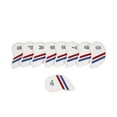 thumbnail image 2 of Juego de 9 fundas de hierro para palos de Golf, protector de eje resistente al agua, calcetines envolventes con etiquetas numéricas, funda protectora, 2 of 8