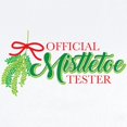 thumbnail image 2 of CafePress - Mistletoe Tester Infant Bodysuit - Baby Light Bodysuit, Size Newborn - 24 Months, 2 of 4