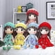 thumbnail image 4 of Soft rag dolls, rag dolls, baby dolls, dolls with hair, 45 cm, beautiful dolls, rag dolls, plush stuffed animals, red, 4 of 5