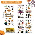 thumbnail image 2 of Halloween Cellophane Treat Bags, 100pcs Halloween Trick or Treat Goody Gags with 100pcs Twists for Snacks Cookies Packing, Goodie Bags Party Supplies, 2 of 6