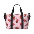 thumbnail image 6 of Rocae Watermelon Ice Cream for Travel Shoulder Bag Top Handle Handbag with Yoga Mat Buckle for Gym, Work, Travel, 6 of 7