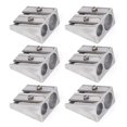 thumbnail image 1 of Versatile Pencil Sharpener Handheld Manual Pencil Sharpener with Dual Hole Sturdy Construction Compact Size Portable Metal Pen Sharpener, 1 of 8