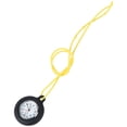 thumbnail image 3 of FELTECHELECTR 1 reloj redondo de enfermera, reloj médico de silicona, reloj de bolsillo colgante, reloj de regalo (negro, correa de color aleatorio)., 3 of 4