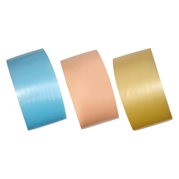 3x Sticky Ball Tape Creative Sticky Ball Rolling Tape for Home Holidays Game Orange and Blue Yellow