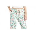 thumbnail image 2 of Charter Club Women's Cropped Cotton Pajama Pants, Tropical, XX-Large, 2 of 3