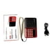 thumbnail image 2 of Portable Mini Digital Radio Speaker Fm Radio Usb Tf Mp3 Music Player Telescopic Antenna Handsfree Pockets Receiver Outdoor K11, 2 of 5