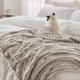 thumbnail image 4 of Fleece Throw Blanket for Couch - Super Soft Cozy Blankets for Women, Cute Small Blanket for Girls, 60x80 Inches Linen, 4 of 4