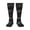3 Black, variant on Womens Black White Topo Earth Knee High Socks Comfy Thermal Boot Long Socks