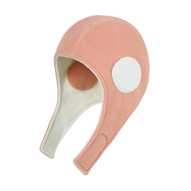 Gorro de invierno para niños, gorro de trampero para niños, de poliéster con orejeras, para montar a caballo y esquiar. Caramelo