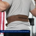 thumbnail image 3 of Titan Fitness XL Weightlifting Belt, 34" - 41" 4-Inch-Wide Belt, 10mm thick, Powerlifting, Deadlifts, Weight Training Belt, 3 of 6