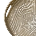 thumbnail image 5 of 14.5 x 14.5 x 2" Alu Decorativetimber Round Tray,Small, 5 of 5