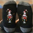 thumbnail image 2 of Dengmore Christmas Winter Stockings Cotton Socks Elks for Men and Women Color Blocking Breathable Stockings Christmas Gifts, 2 of 4
