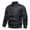 Black, variant on Vedolay Winter Coats for Men Long Sleeve Button Down Blazer Jacket Coat Outwear A,L